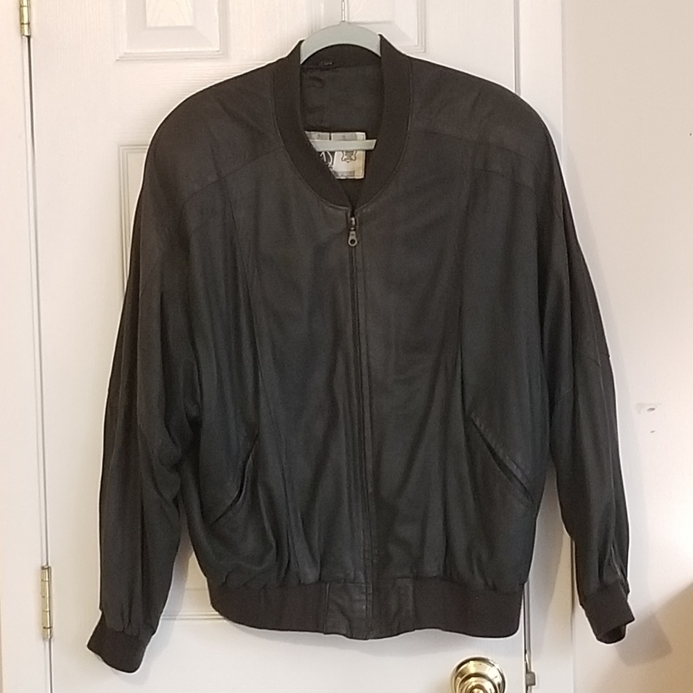 VERY Vintage Flas Leather Jacket from Turkey